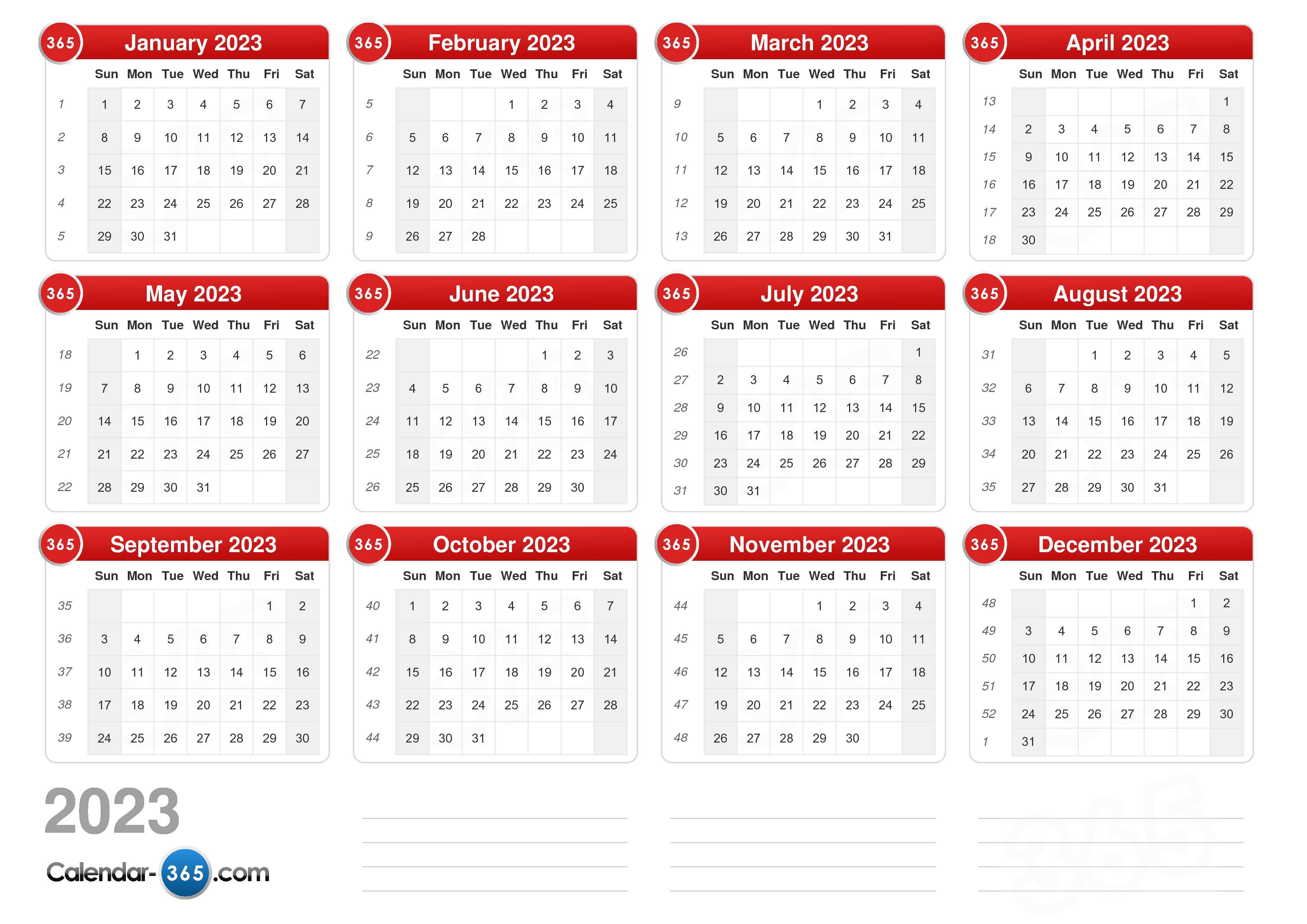 Unt 2023 Calendar | 2023 Calendar